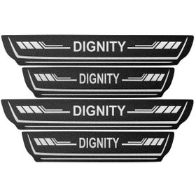 تصویر پارکابی خودرو آداک طرح چرم کد DIGNITY01 مناسب برای دیگنیتی مجموعه4 عددی 