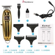 تصویر ماشین اصلاح خط‌زن کیمی مدل KM-1973 (سر و صورت) ا Kemei Professional Hair Trimmer Model-KM-1973 Kemei Professional Hair Trimmer Model-KM-1973