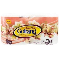 تصویر دستمال کاغذی دلسی 2 رول گلرنگ 