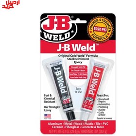 تصویر چسب دوقلو جی بی ولد مدل ClearWeld مجموعه 2 عددی چسب قطره ای جی بی مدل چسب دوقلو جی بی ولد مدل ClearWeld مجموعه 2 عددی