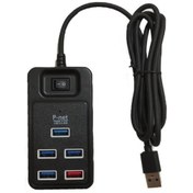 تصویر هاب 5 پورت USB 3.0 پی نت مدل P-250 