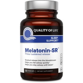 تصویر کپسول بهبود کیفیت خواب Melatonin-SR 