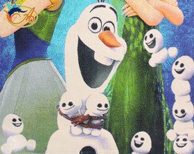 تصویر Afrand machine carpet kid Elsa and Anna design, code 118 