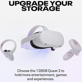 تصویر هدست واقعیت مجازی (VR) Meta Oculus Quest 2 – ظرفیت 128 گیگابایت ( کارکرده ) 