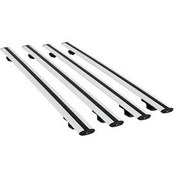 تصویر نظم دهنده صندوق عقب سازگار با VOLKSWAGEN CADDY 3 2K 2003 2010 مدل BASIC سقف میانی میله خاکستری 4 تکه Genel Markalar 