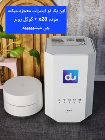 تصویر مودم x28 با گوگل روتر استوک 