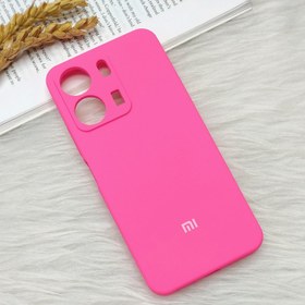 تصویر قاب گوشی سیلیکونی پاک کنی برای Xiaomi Redmi 13C / Poco C65 