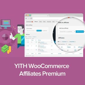 تصویر افزونه همکاری در فروش ووکامرس | YITH WooCommerce Affiliates Premium 