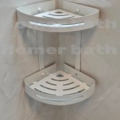 تصویر کنج 2 طبقه سفید AMA 