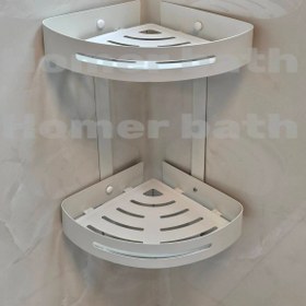 تصویر کنج 2 طبقه سفید AMA 