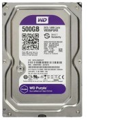 تصویر هارد 500 گیگ بنفش اینترنال وسترن اصل دیجیتال 3.5 اینچ مدل Western Digital Internal Hard Drive 500 Gig Purple 