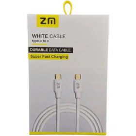 تصویر كابل Type-C to Type-C برند ZM مدل Durable Data Cable 