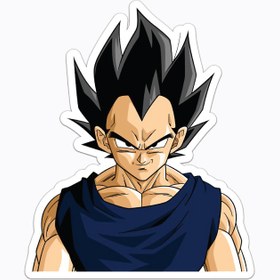 تصویر استیکر لپ تاپ شخصیت گوکو Goku انیمه دراگون بال Dragon Ball 