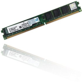 تصویر رم کامپيوتر کينگستون مدل DDR2 FSB 800 ظرفيت 2 گيگابايت استوک RAM 2.0 gb ddr2 fsb 800 KingSton stock