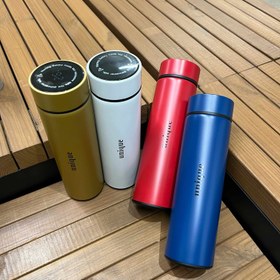 تصویر فلاسک دماسنج دار یونیک ۵۰۰میلی لیتر استیل ۳۰۴ flask damasanj daar unique 500 ml steel 304