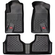 تصویر کفپوش سه بعدی لاکچری بابل کارپت مناسب دنا پلاس 