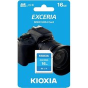 تصویر مموری کارت SDHC KIOXIA مدل EXCERIA مخصوص دوربین عکاسی - 64 ا Kioxia SD Memory Kioxia SD Memory