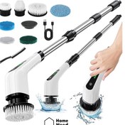 تصویر فرچه برقی شارژی دسته بلند 9in1 