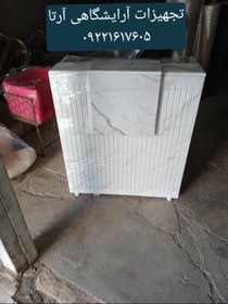 تصویر میز کانتر MDF ساده و کرکره ای 