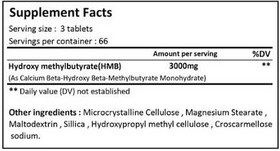 تصویر اچ ام بی 1000 میلی گرم بلیستر ژن استار 120 قرص HMB 1000mg Genestar 120tabs Blister