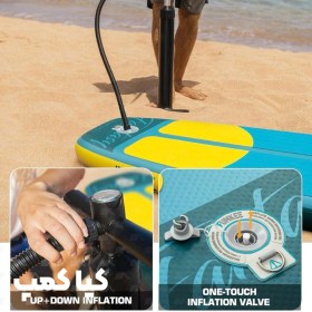 تصویر پدل برد funkee رنگ آبی 