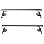 تصویر جعبه بار سقفی پست میانی بدون شکاف کیا سراتو سازگار بین 2018 2025 خاکستری Cross 