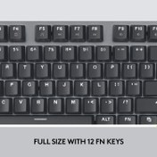 تصویر کیبورد باسیم لاجیتک مدل Mechanical illuminated K845 Logitech Keyboard Mechanical illuminated Corded Aluminum K845