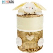 تصویر سبد رخت چرک نی نی سیس طرح خرگوش 