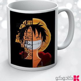 تصویر ماگ انیمه وان پیس کد 48127 