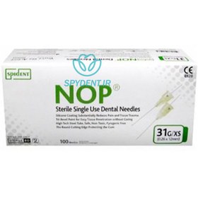 تصویر سرسوزن گیج 27 | Spident NOP Dental Needle 