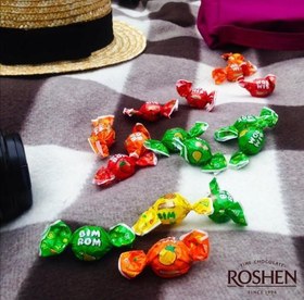 تصویر آبنبات میوه ای ROSHEN 