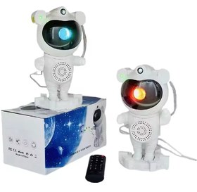 تصویر پروژکتور کهکشانی فضانورد اسپیکردار 