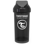 تصویر ليوان ني دار 360 ميل 6+ ماه مشکی تويست شيک Twistshake 