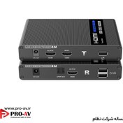 تصویر اکستندر HDMI مدل LKV676KVM-P 