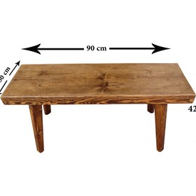 تصویر نیمکت چوبی مدل BENCH 