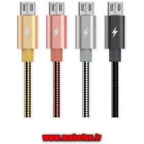 تصویر کابل تبدیل USB به MicroUSB ریمکس مدل RC-080m طول ا REMAX RC-080m Usb To MicroUSB Cable 1 M REMAX RC-080m Usb To MicroUSB Cable 1 M