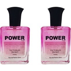 تصویر ادکلن جیبی زنانه پاور پالس مدل ویکتوریا سکرت Power Pulse Victoria's Secret family Eau De Parfum for women 25ml