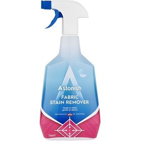 تصویر اسپری لکه بر پارچه و لباس استونیش Astonish Fabric Satin Remover انگلستان حجم 750 