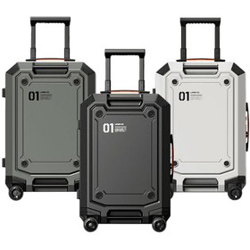 تصویر چمدان شیائومی سایز 20 اینچ xiaomi UREVO Travel Suitcase 