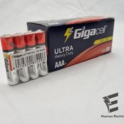 تصویر باتری قلمی گیگاسل مدل Ultra Heavy Duty بسته ۴ عددی 