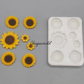 تصویر قالب گل آفتابگردان 