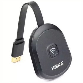 تصویر دانگل (کست) انتقال تصویر گوشی به تلویزوین هیسکا HISKA HR-30 