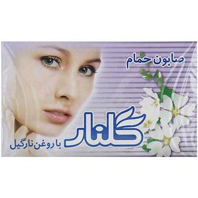 تصویر صابون حمام سبز گلنار (Golnar) مدل نارگیل وزن 130 گرم بسته 6 عددی صابون و پودر صابون