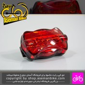 تصویر چراغ عقب دوچرخه اوکی مدل XC905T با 5 چراغ ال ای دی قرمز OK Bicycle Rear Light XC905T 5 Red LED 