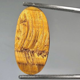 تصویر سنگ نگین چشم ببر طبیعی درشت 250942 