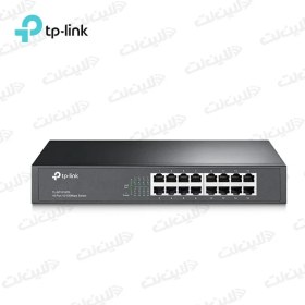 تصویر سوئیچ 16 پورت TL-SF1016DS رکمونت و دکتاپ تی پی لینک TP-Link TP-Link TL-SF1016DS 16-port Desktop and Rackmount switch