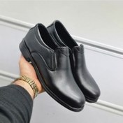 تصویر کفش اداری مجلسی مردانه مشکی سایز بندی |۴۰تا۴۴ 