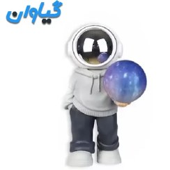 تصویر چراغ خواب فضانورد مدل YM121 با اسپیکر بلوتوثی 