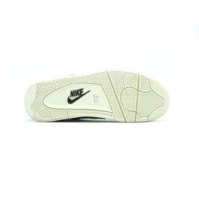 تصویر کتونی نایک جردن ایر فورس NIKE JORDAN AIR FORCE 4 BLACK CREAM 