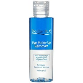 تصویر لوسیون دوفاز پاک کننده آرایش دورچشم دکتر ژیلا DOCTOR JILA TWO PHASE EYE MAKEUP REMOVER LOTION 